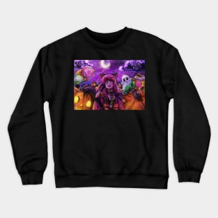 Spooky Night Crewneck Sweatshirt